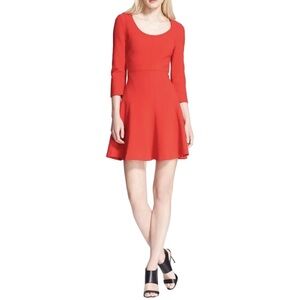 Diane Von Furstenberg Red Dress